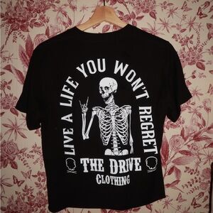 The Drive Clothing Black Graphic Tee